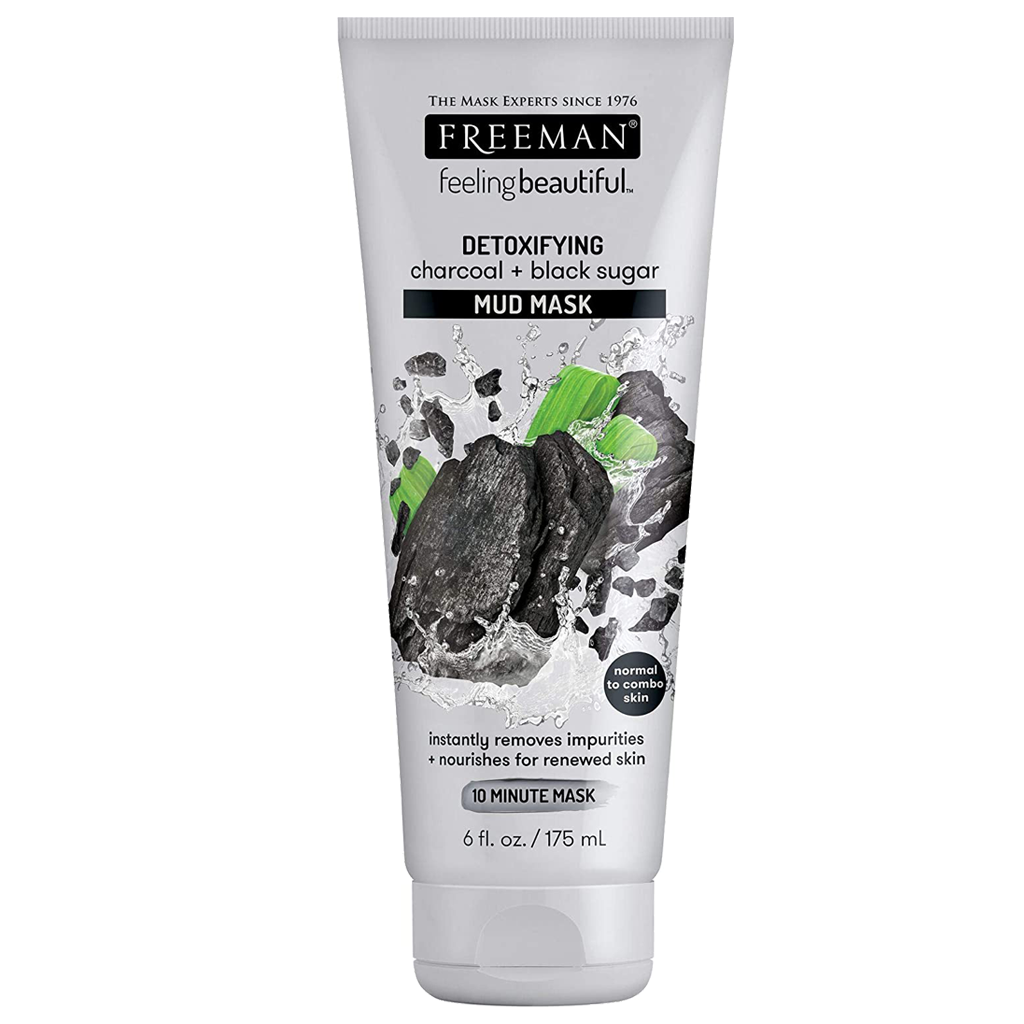 Detoxifying Charcoal + Black Sugar Mud Mask 175ml - MazenOnline Main image