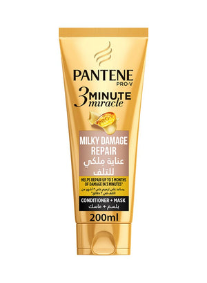 PANTENE CONDITIONER + MASK 3 M MILK DAMAGE 275ML - MazenOnline