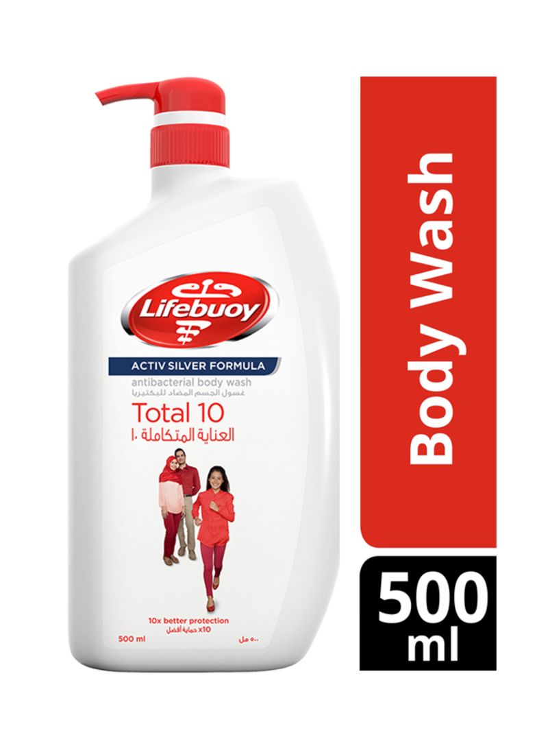 LIFEBUOY BODY WASH TOTAL 10 500ML - MazenOnline