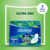 Always Ultra Sanitary Pads Extra Long Single Pack 7 Pads - MazenOnline