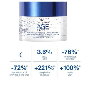 Age Protect Multi-Action Peeling Night Cream All Skin Types - MazenOnline