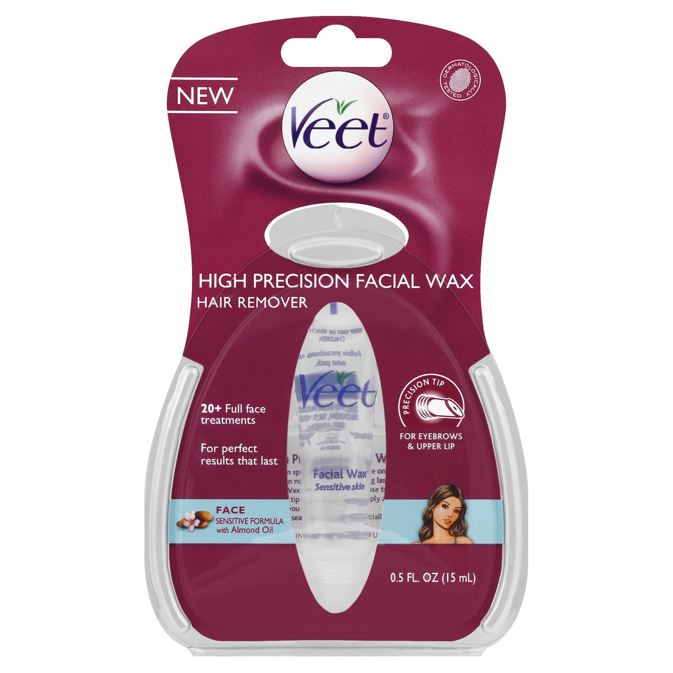 High Precision Facial Wax Hair Remover 0.5 Ounce - MazenOnline