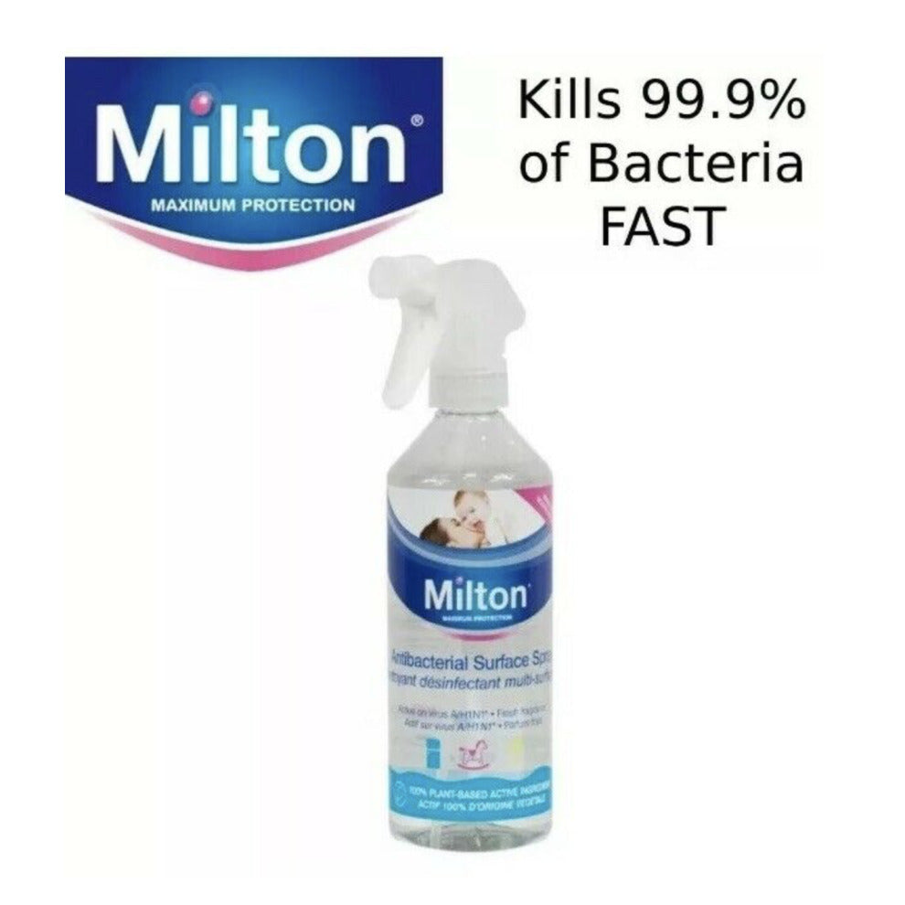 Milton Maximum Protection Antibacterial Surface Spray 500ml - MazenOnline