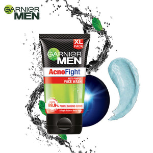 Garnier face wash for men acnofight
