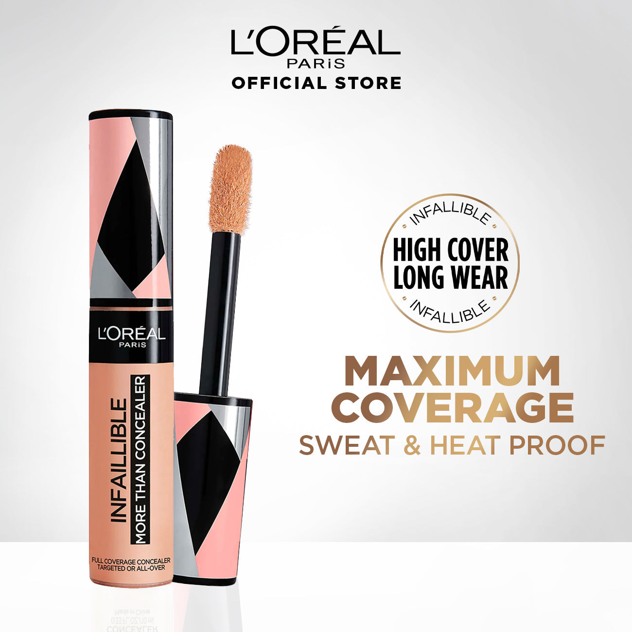 Infaillible Full Wear Waterproof Concealer Up To 24h Full Coverage-Flawless Matte Finish Secondary image