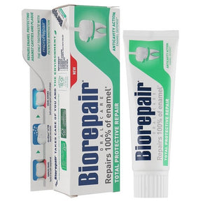 Biorepair Total Protective Repair Toothpaste with MicroRepair New Formula - 2.5 Fluid - MazenOnline
