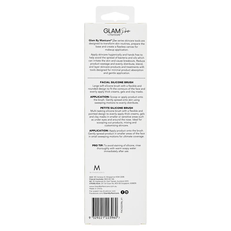 Glam Pro Multi-Use Silicone Brush Set - MazenOnline