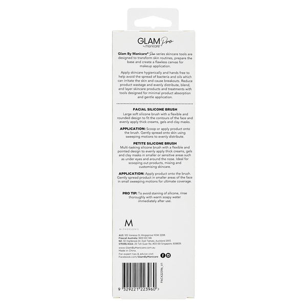 Glam Pro Multi-Use Silicone Brush Set - MazenOnline