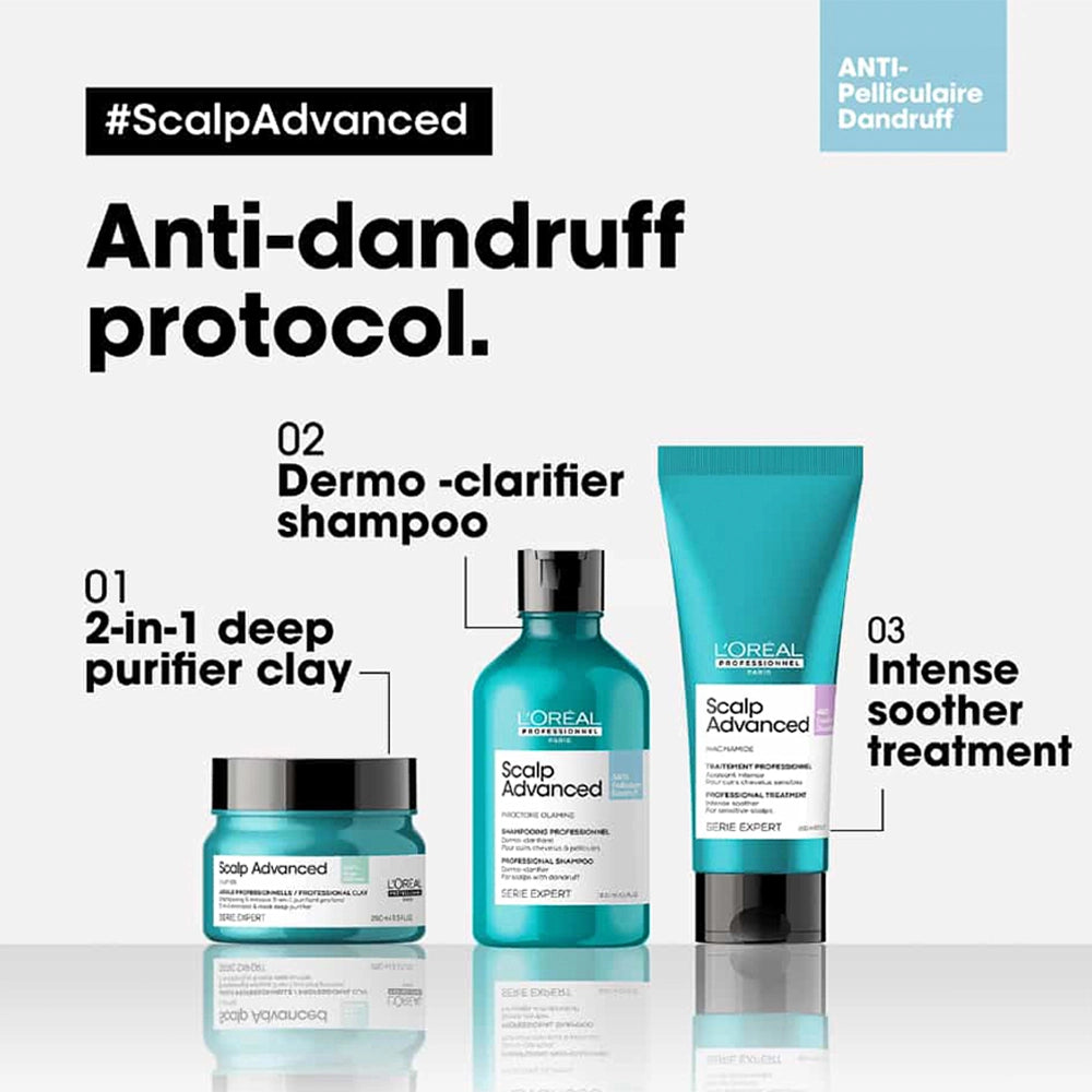 Serie Expert Scalp Advanced Anti-Dandruff Dermo-Clarifier Shampoo - MazenOnline