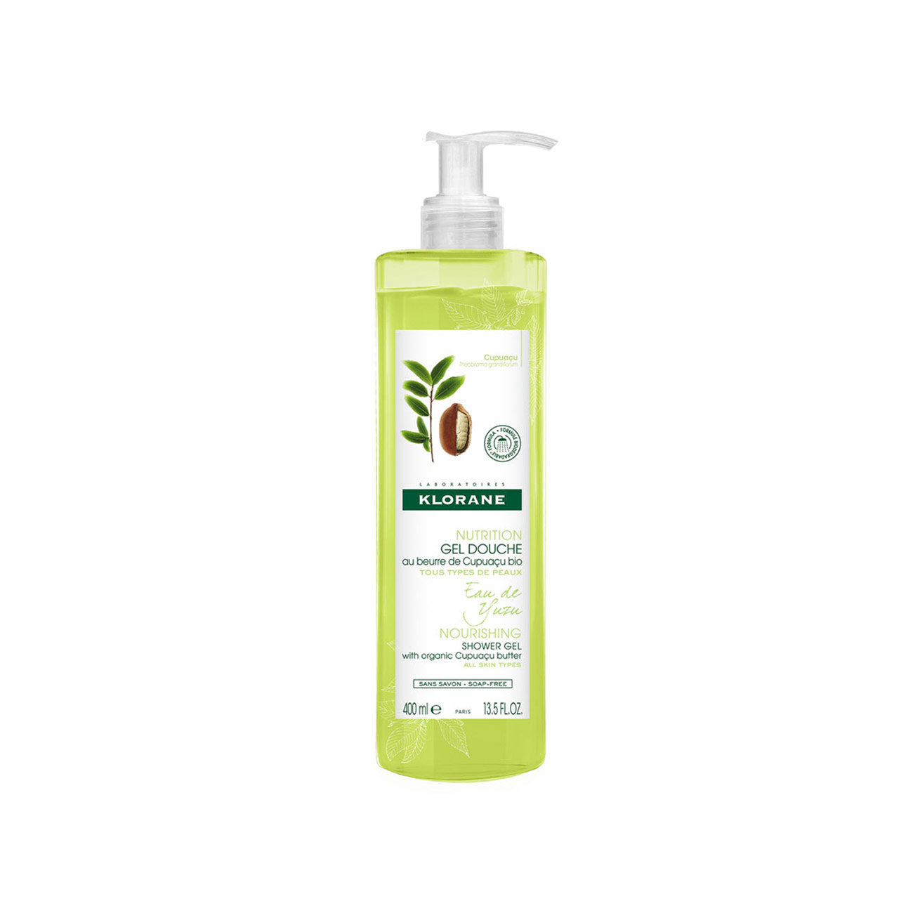 Yuzu Water Nourishing Shower Gel with Organic Cupuaçu Butter - All Skin Types - MazenOnline Main image