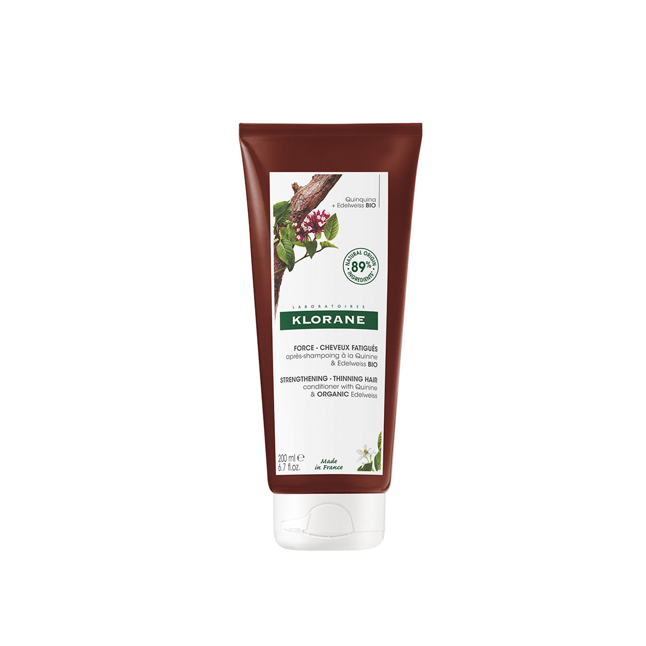 Klorane Strength - Thinning Hair Loss Conditioner with Quinine & Organic Edelweiss