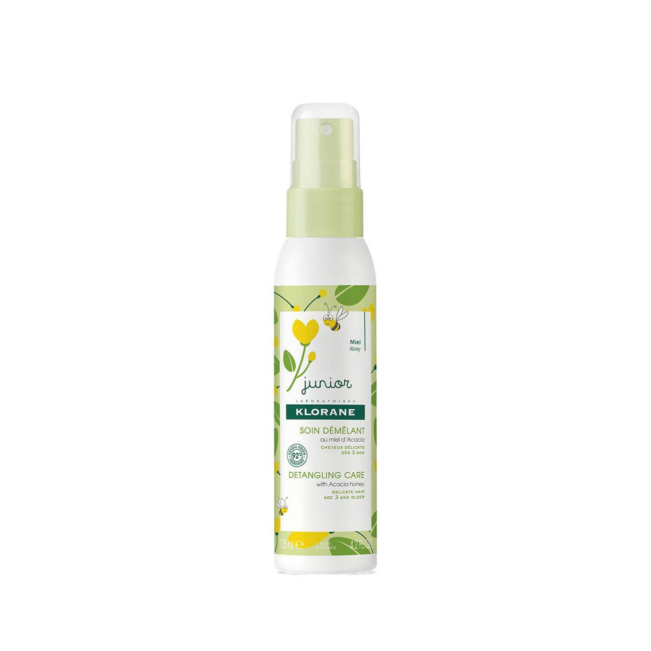 Klorane Bebe Detangling Spray with Acacia Honey