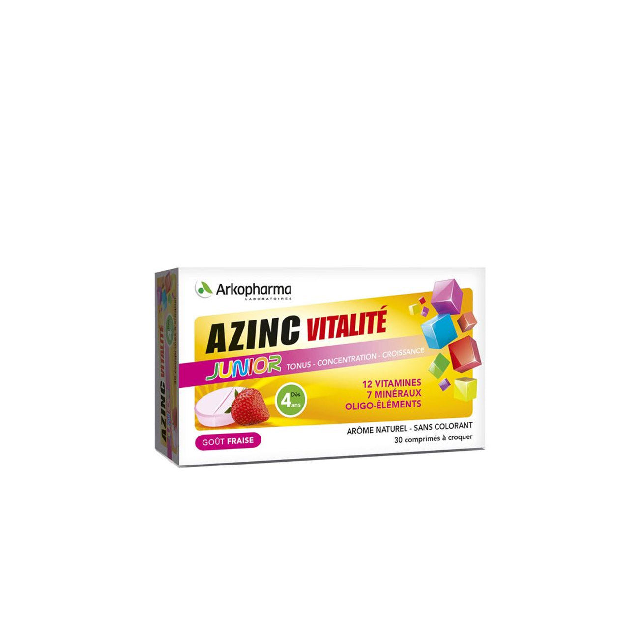 Azinc Vitality junior (strawberry) - MazenOnline