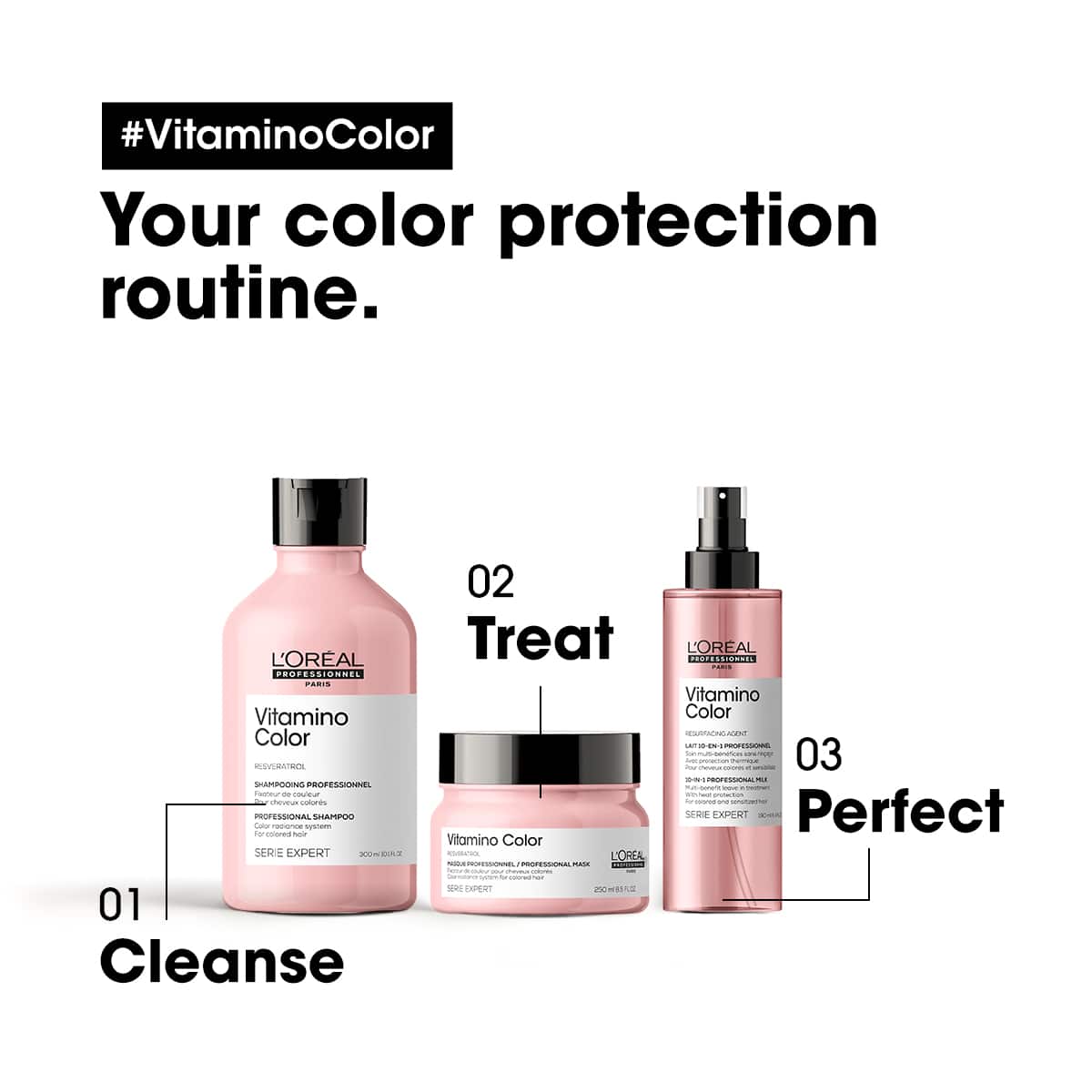 Serie Expert Vitamino Color Radiance System Masque - MazenOnline