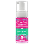 Care Free Daily Intimate Cleansing Mousse Duo Effect with Green Tea & Aloe Vera - MazenOnline