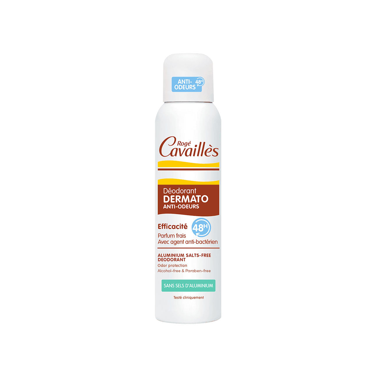 Déodorant Dermato Anti-Odeurs 48H Spray Aluminium Salts-Free - MazenOnline