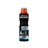 Men Expert Carbon Protect 4 in 1 Total Protection Deodorant Spray - MazenOnline