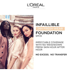 L'Oreal Paris 24H Infallible fresh wear Foundation