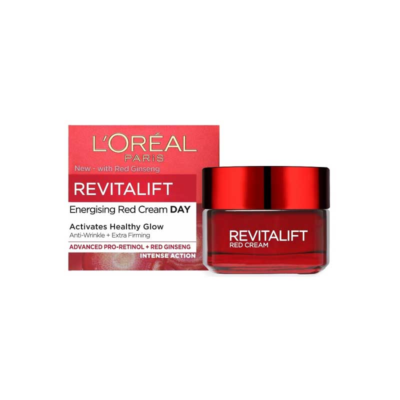 l'oreal paris aging revitalift Red Cream Day