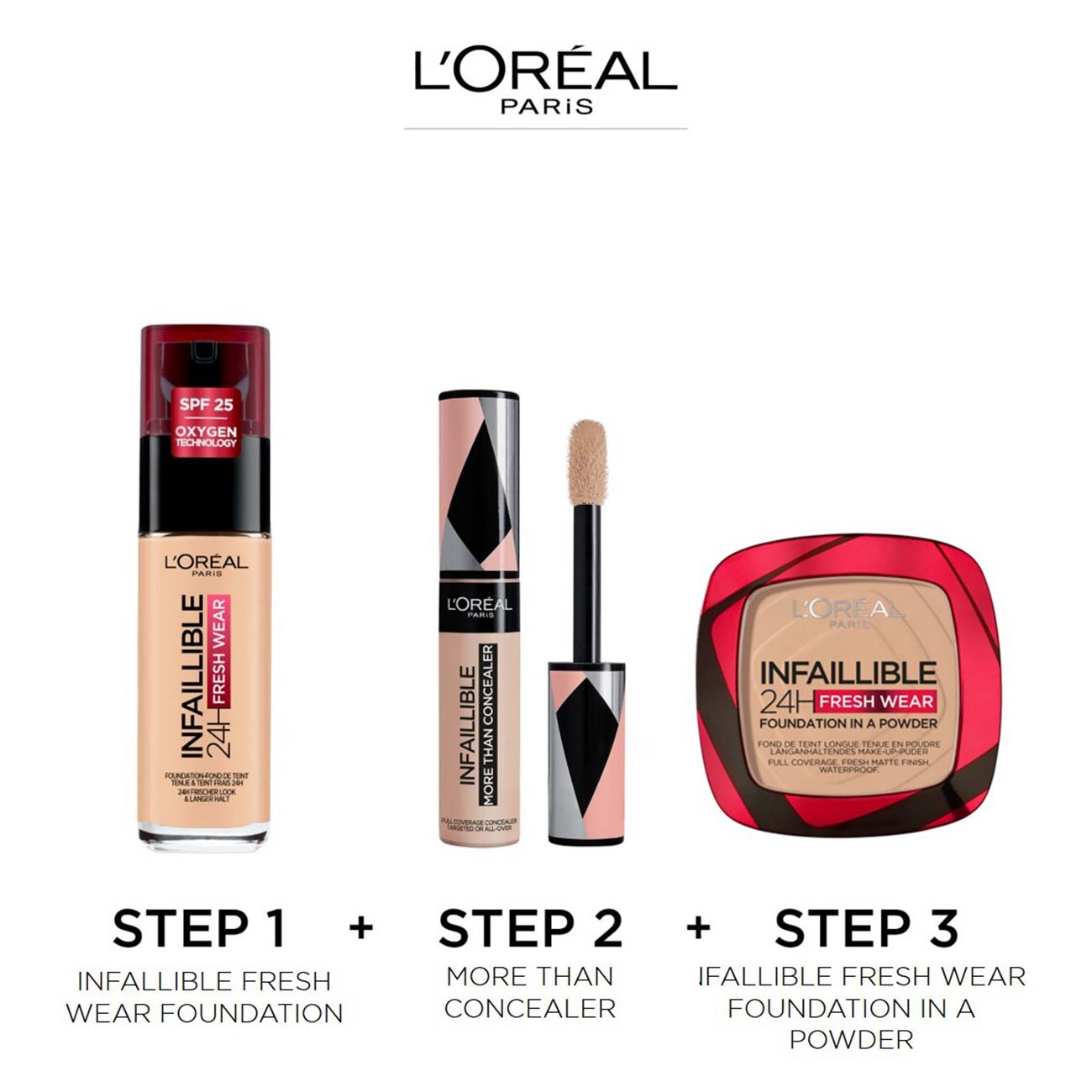loreal makeup foundation