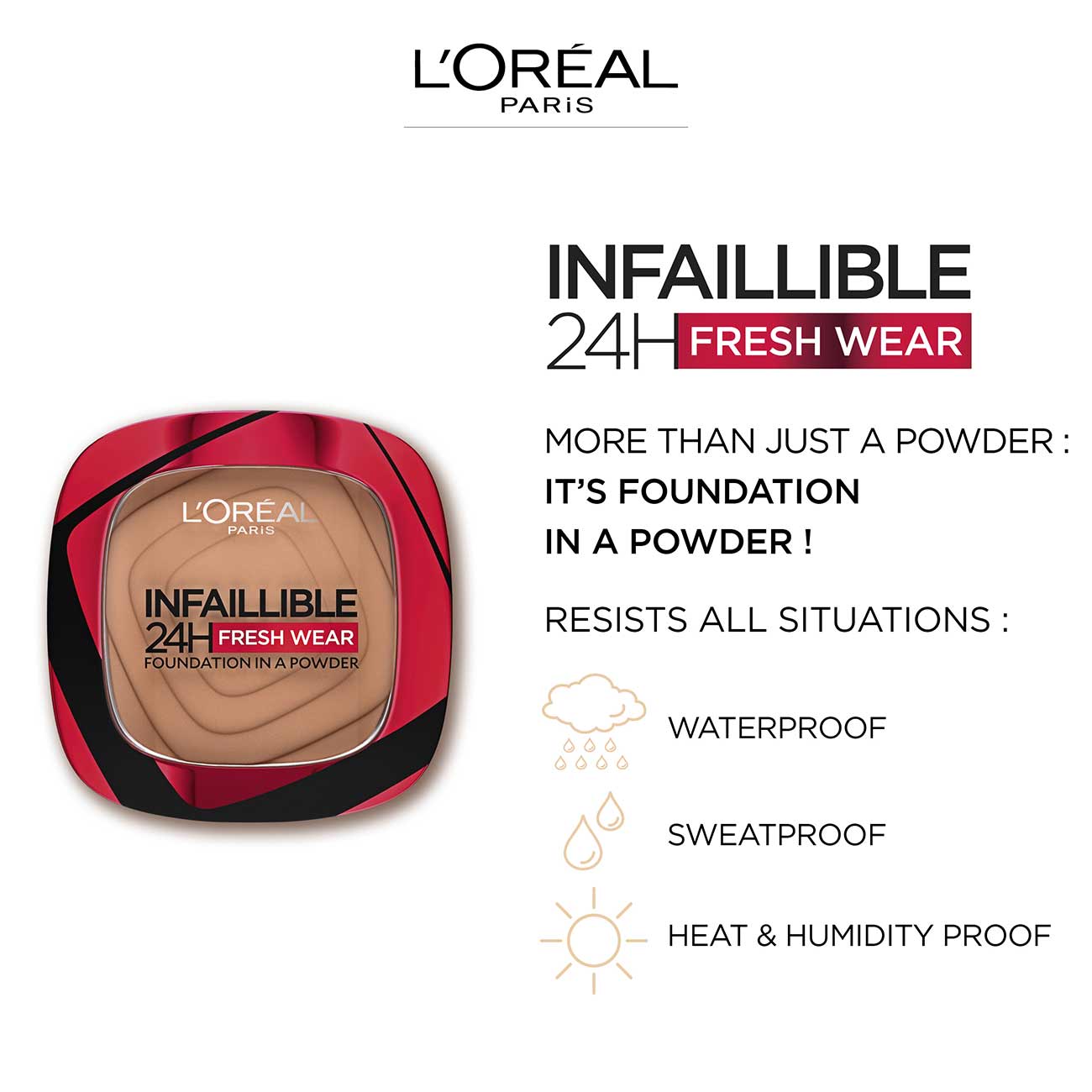 loreal makeup foundation