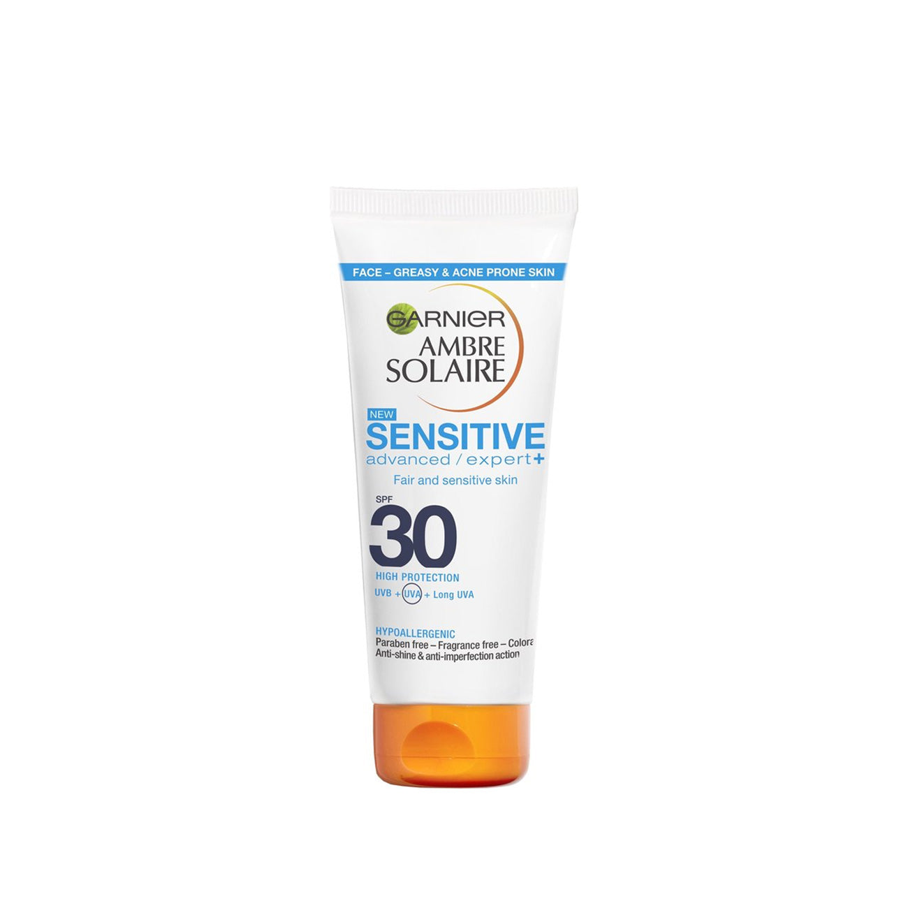Ambre Solaire Sensitive Anti Imperfection Face Sun Cream SPF30 - MazenOnline Main image