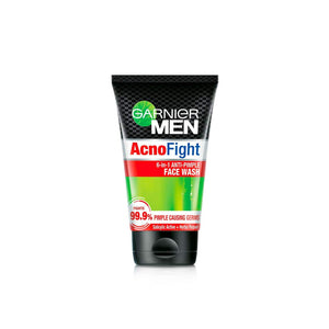 Garnier face wash for men acnofight