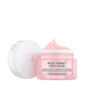 Rose Sorbet Cryo-Mask - Pore Tightening Smoothing Cooling Face Mask with Salicylic Acid & Rose Water - MazenOnline
