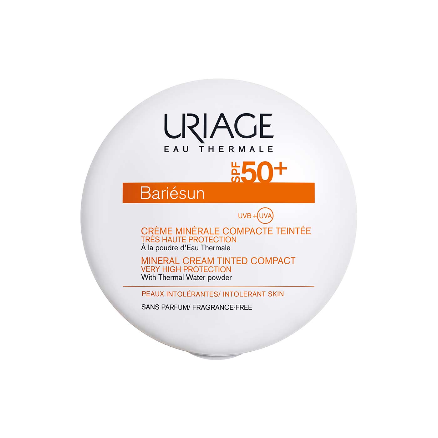 Bariésun Mineral Cream Tinted Compact Very High Protection SPF50+ Intolerant Skin - MazenOnline Main image