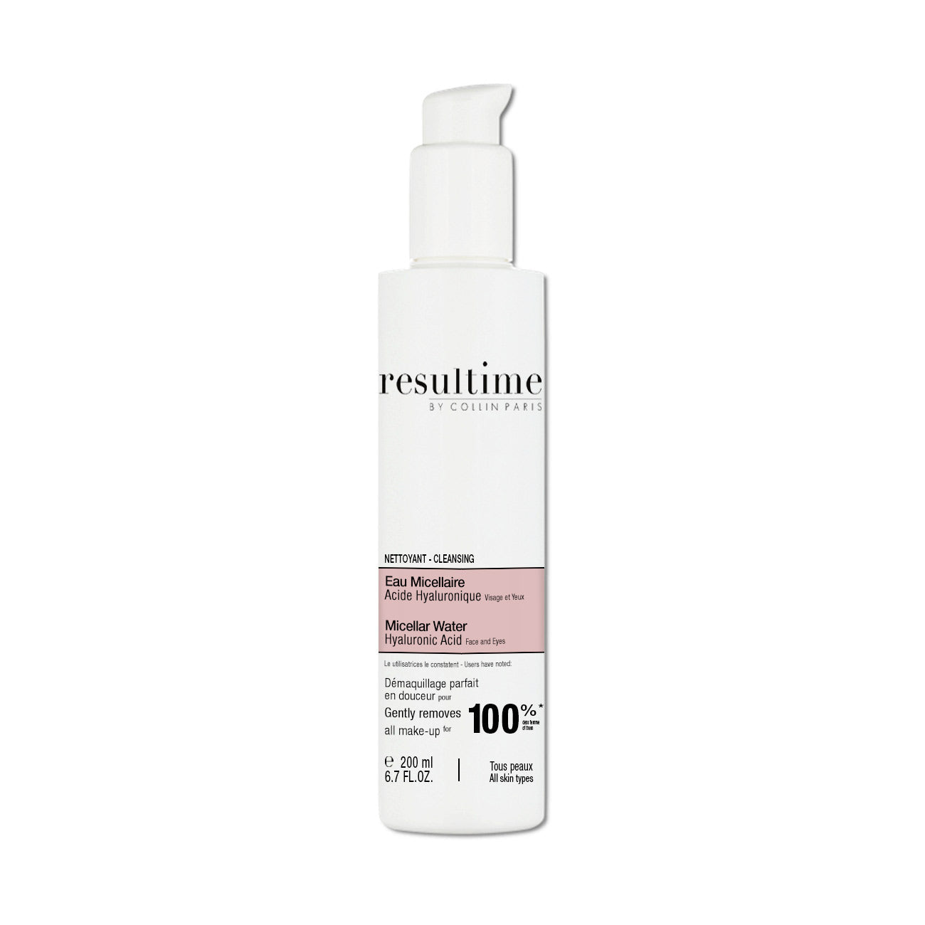 Micellar Water Hyaluronic Acid Face and Eyes 200ml - MazenOnline Main image