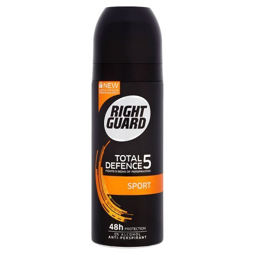 Right Guard Total Defence 5 48H High-Performance Anti-Perspirant Deodorant 150ml - MazenOnline