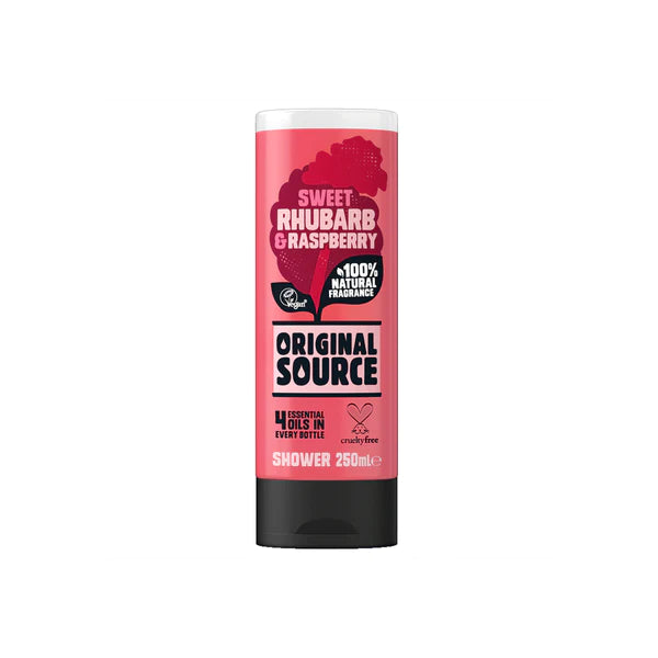 Original Source Rhubarb & Raspberry Vegan Shower Gel - MazenOnline