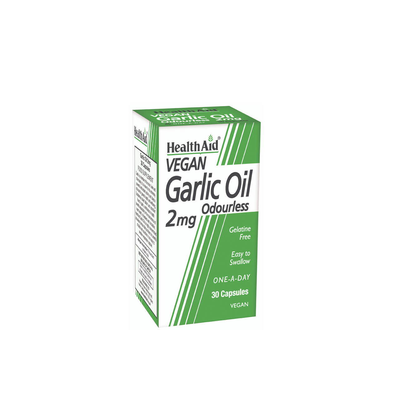 Heal Aid Garlic Oil Odourless 30 Cap