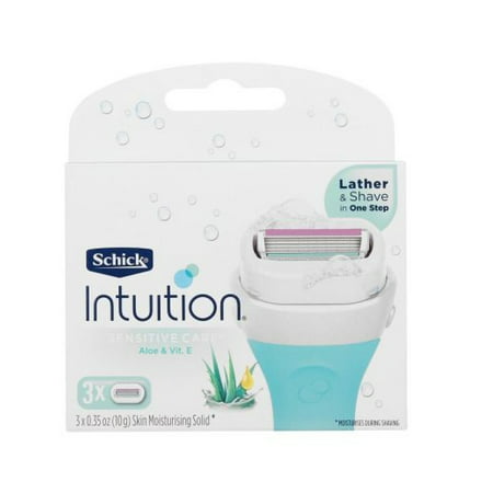 Schick Intuition Sensitive Care Refill Blade Cartridges 3 Ct - MazenOnline Main image