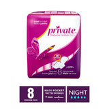 Private Maxi Night with Wings - 8 pads - MazenOnline