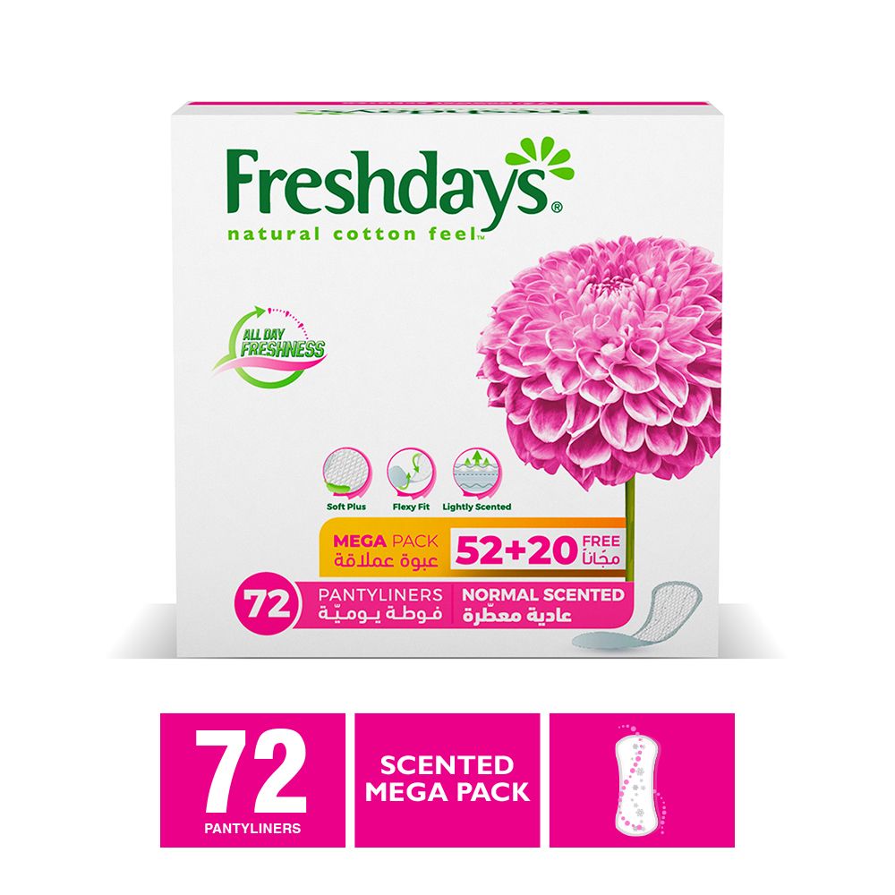 Natural Cotton Feel Normal Scented 52+20 Free - MazenOnline Main image