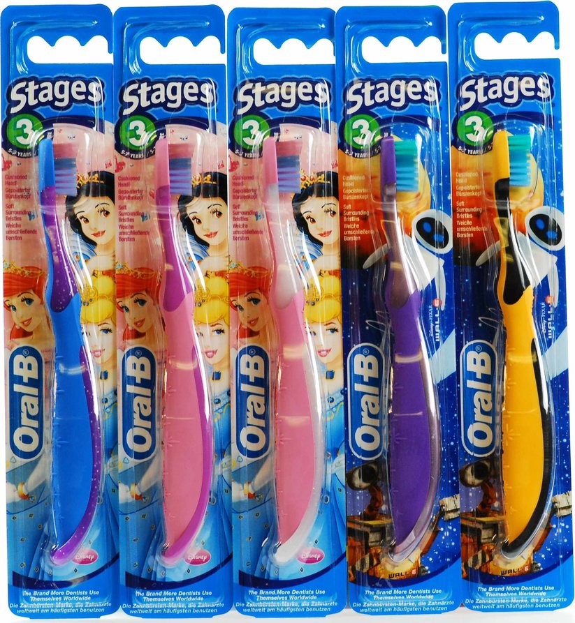 Stages Manual Toothbrush 3-5 Years - MazenOnline