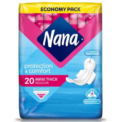 Economy Pack Maxi Thick Regular 20 Pads - MazenOnline
