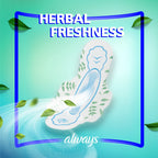 Always Ultra Thin Long 3In1 Herbal Freshness 16 pads - MazenOnline