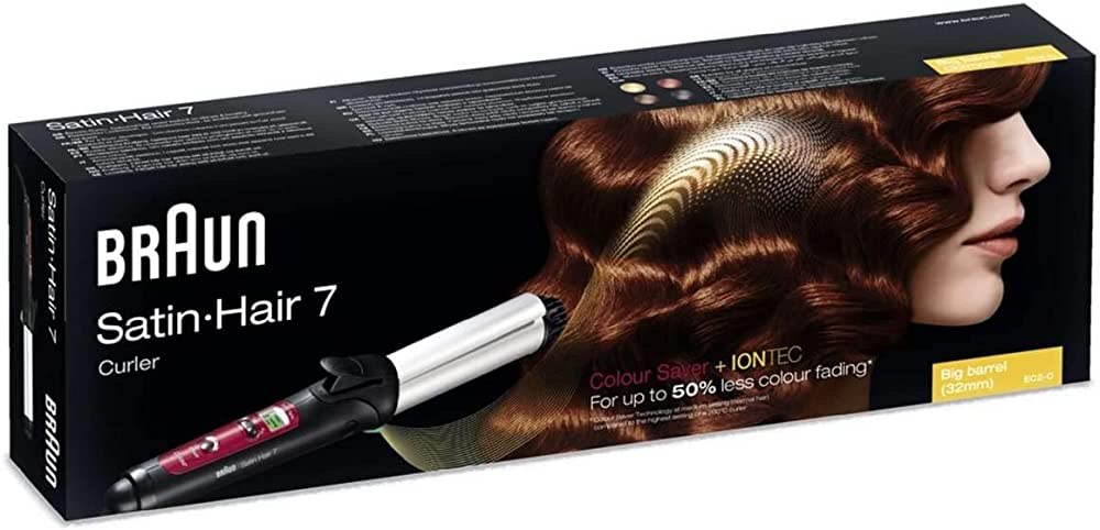 Braun EC2 Wavy Satin Hair 7 Colour & Ionic Curler - MazenOnline Main image