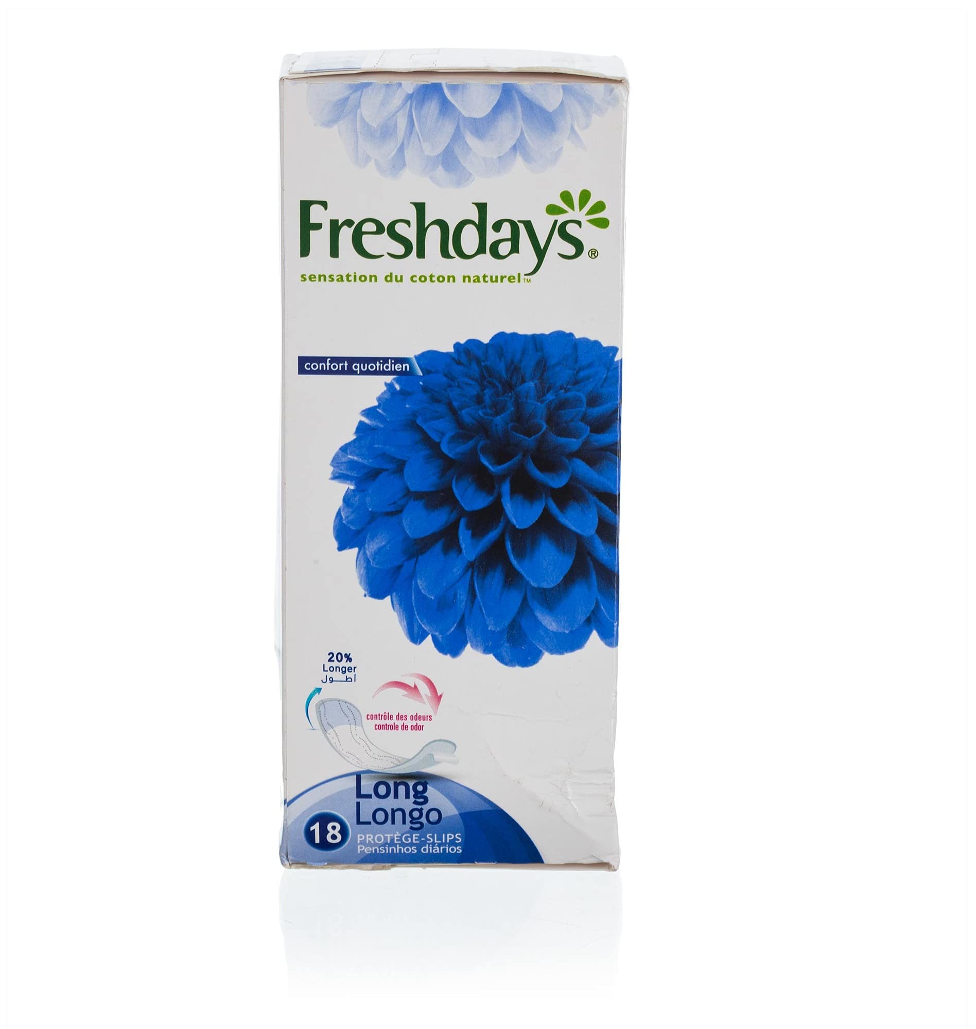 Sensation Natural Cotton Long Protect 18Pcs - MazenOnline Main image