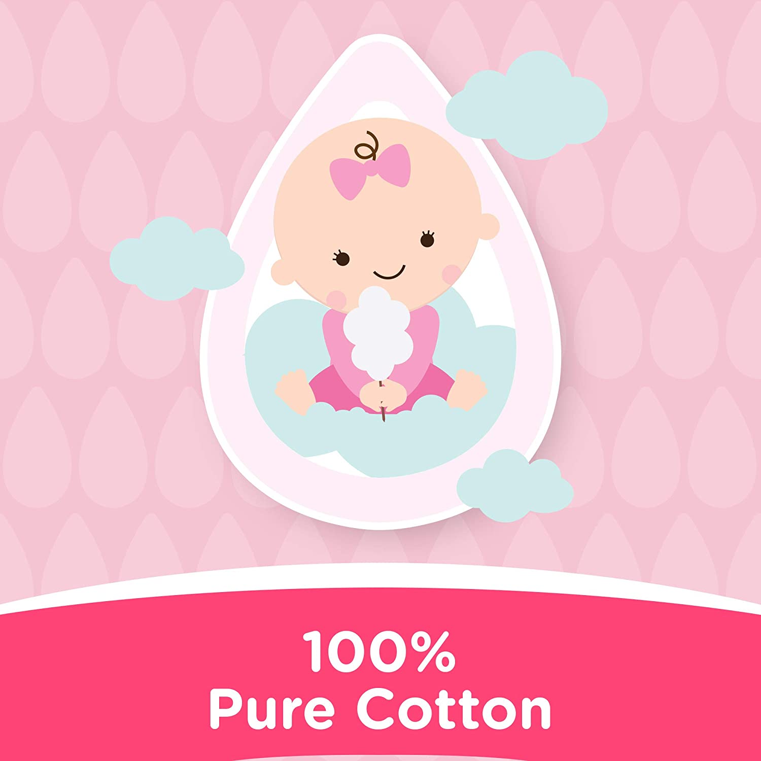 Baby Cotton 50 Balls - MazenOnline