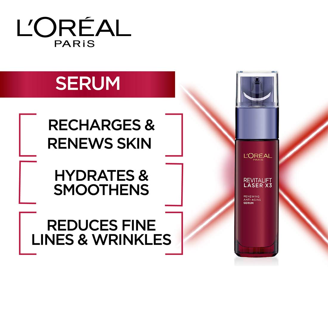 l'oreal paris revitalift laser Renewing Anti-Ageing Serum