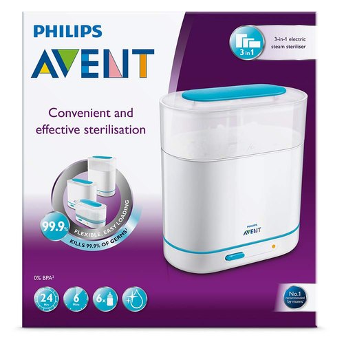 3 in 1 Electric Steam Sterilizer - MazenOnline Main image