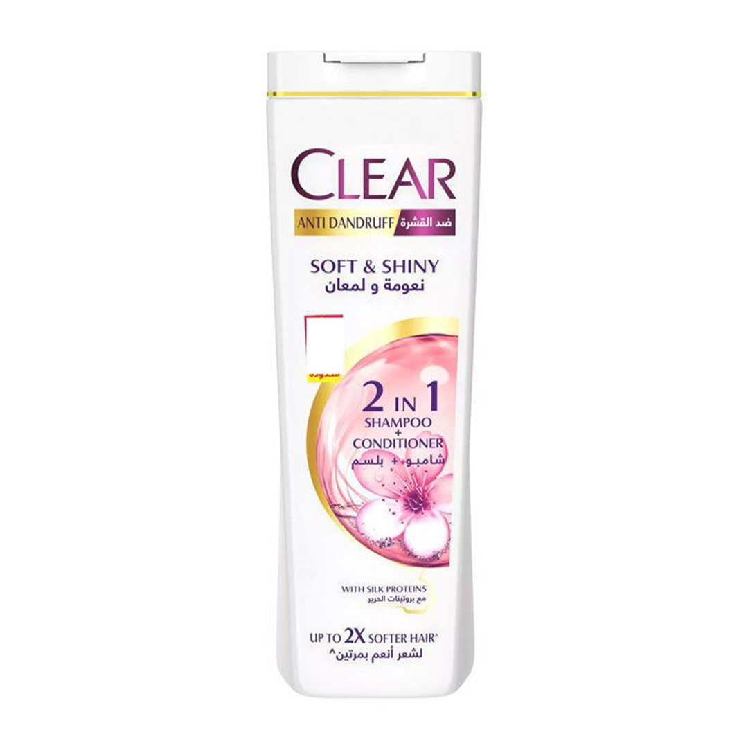 CLEAR CONDITIONER SOFT & SHINY 600ML - MazenOnline