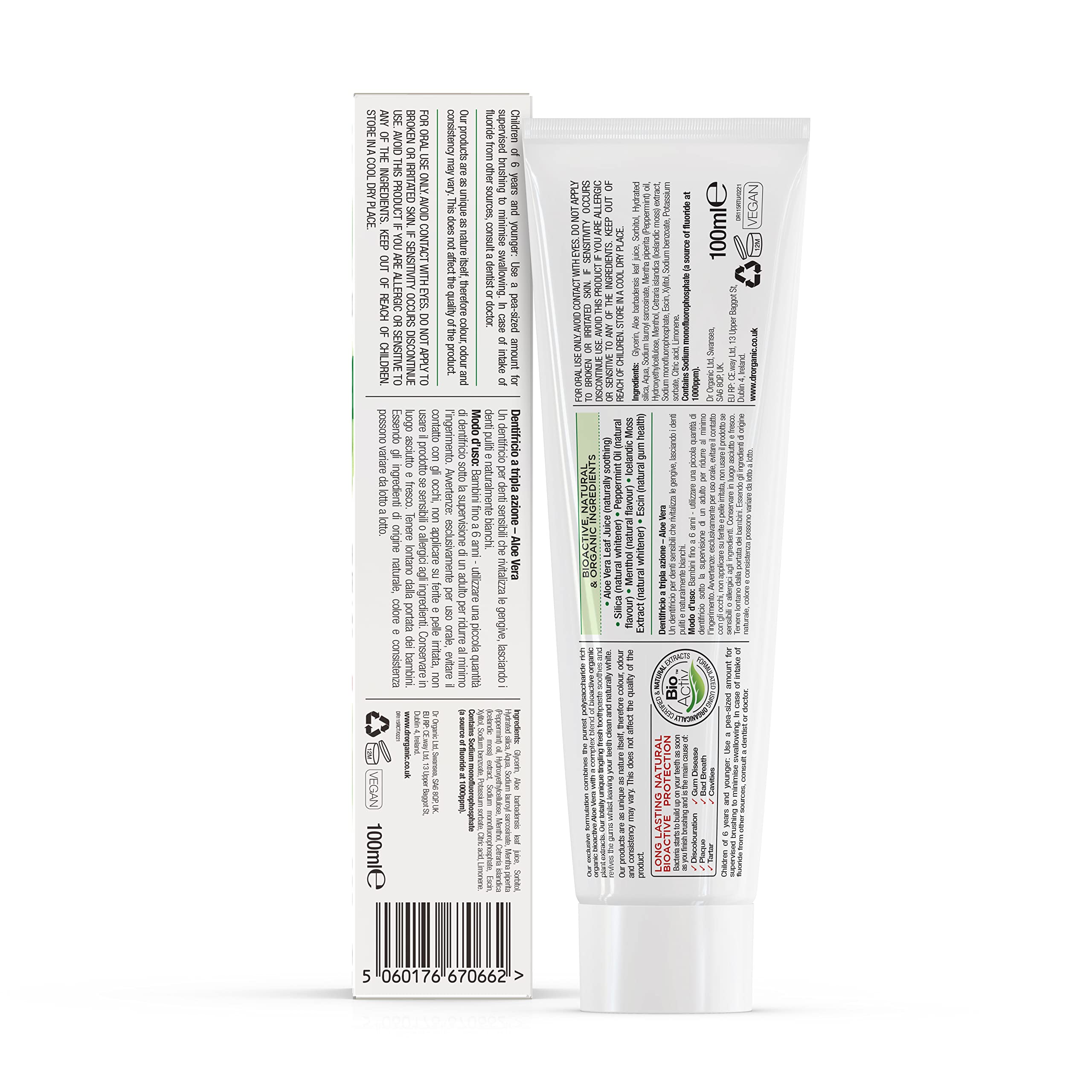Aloe Vera Toothpaste - MazenOnline