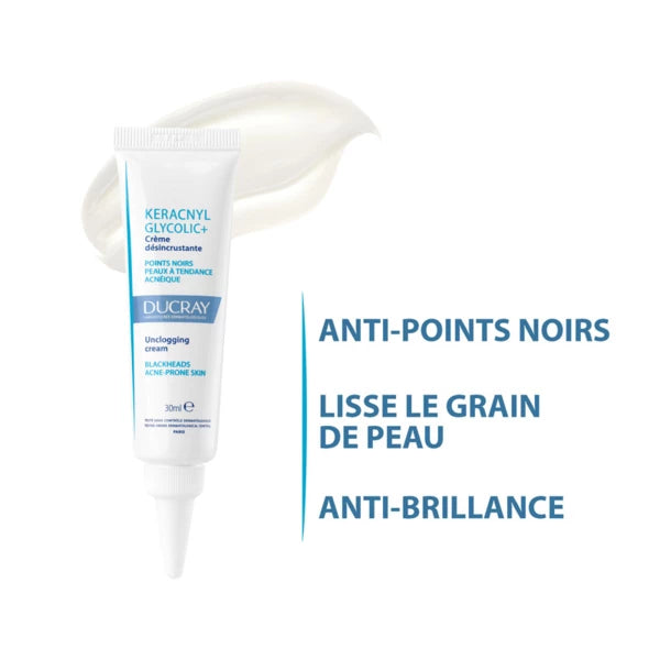 Keracnyl Glycolic+ Unclogging Cream 30ml - MazenOnline