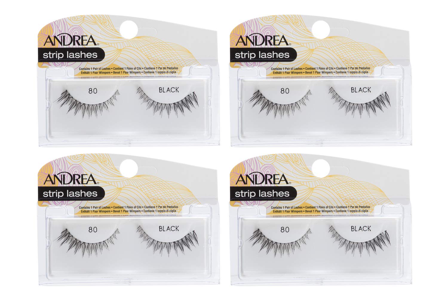 STRIP LASHES BLACK - MazenOnline