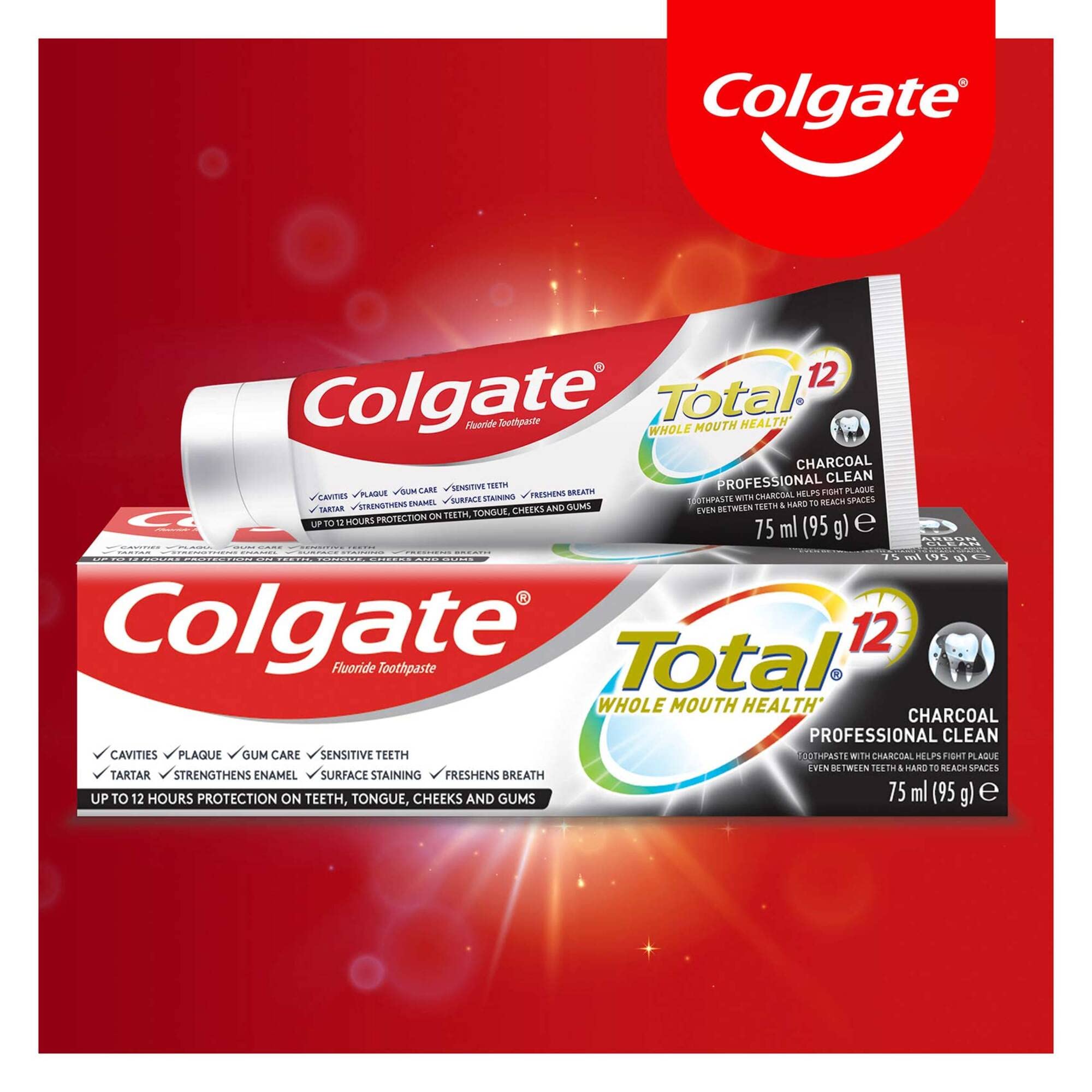 Colgate Total 12 Deep Clean Multi-benefit Toothpaste 75 ml - MazenOnline