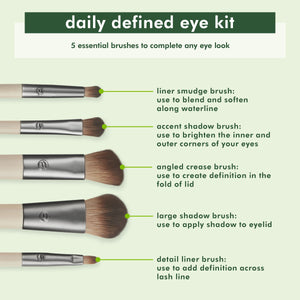 Daily Defined Eye Kit Brushes set 5 pieces - MazenOnline